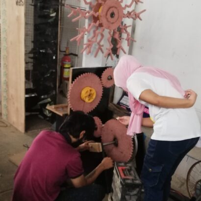 Science & Art Sculpture for Open Day 2022