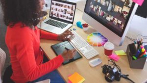 Graphic designing career