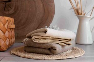 Linen fabric for clothes