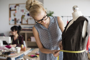 Students learning fashion design and developing creative skills at LISAA in Bangalore