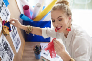 Students learning fashion design and developing creative skills at LISAA in Bangalore